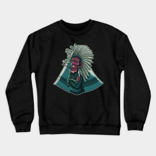 The indian chief Crewneck Sweatshirt